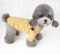 Ribbon T Shirt  For Small Dog Breeds (Yellow)