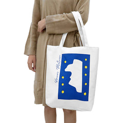 Henri Matisse Canvas Tote Shoulder Eco Bag-White K