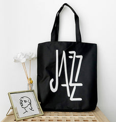 Henri Matisse Canvas Tote Shoulder Eco Bag-Jazz Black