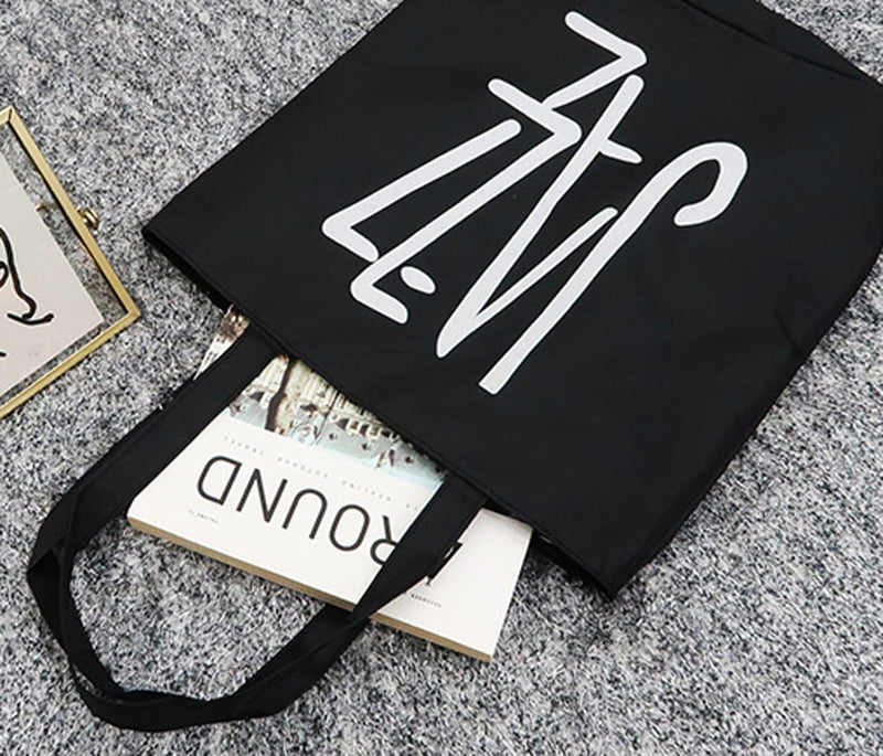 Henri Matisse Canvas Tote Shoulder Eco Bag-Jazz Black