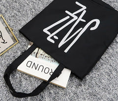 Henri Matisse Canvas Tote Shoulder Eco Bag-Jazz Black