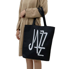 Henri Matisse Canvas Tote Shoulder Eco Bag-Jazz Black
