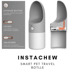 Instachew Rover Pet Travel Bottle Dog water bottle