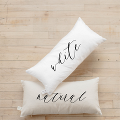 I Love Us Lumbar Pillow / Pillow Cover