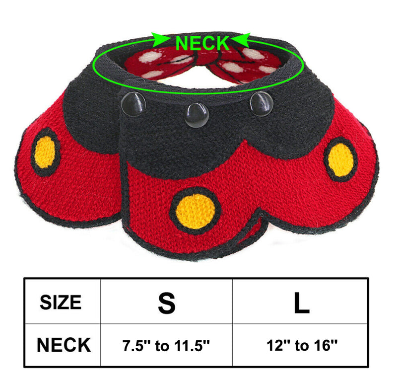 Polka Ribbon Cape Bandenas for Dogs Cats