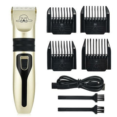 Dog Clippers Cordless Grooming Kit Rechargeable for Dogs Cats