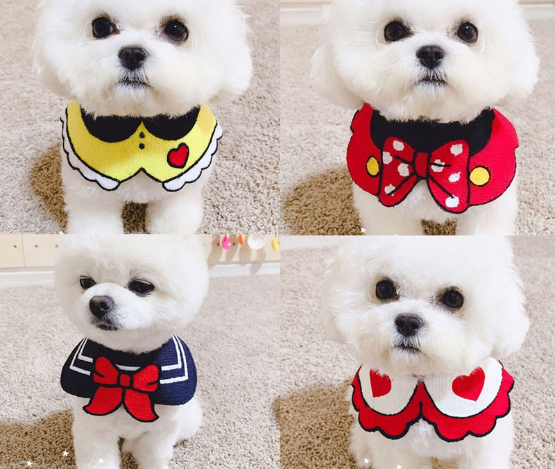 Polka Ribbon Cape Bandenas for Dogs Cats