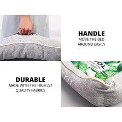 Instachew Memory Foam Reversible Cooling and Warming Pet Bed